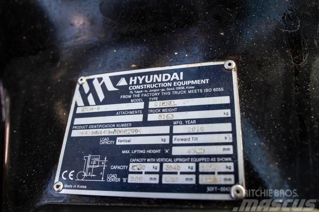 Hyundai 35 DA-9 Diesel Stapler
