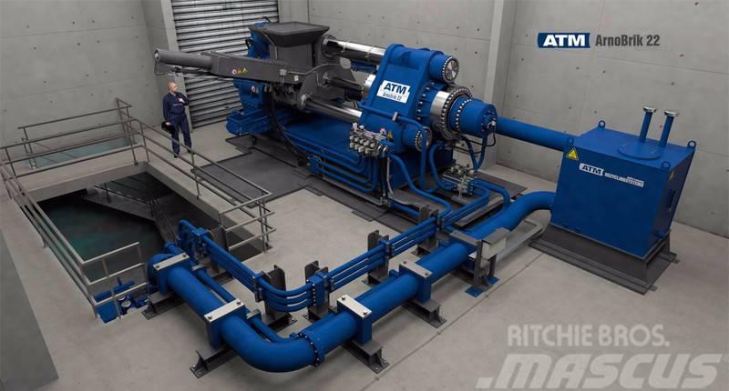ATM ArnoBrik Briquetting presses Abfallverarbeitungsanlagen