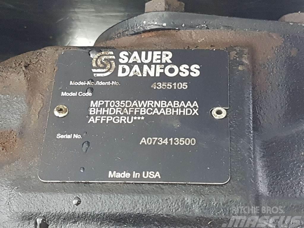 Sauer Danfoss MPT035DAWR-4355105-Load sensing pump Hydraulik