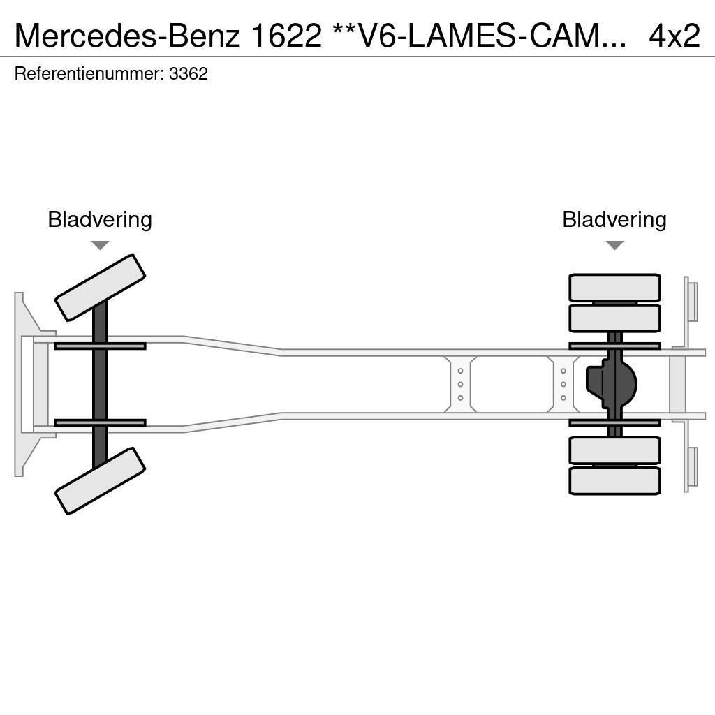 Mercedes-Benz 1622 **V6-LAMES-CAMION FRANCAIS** Wechselfahrgestell