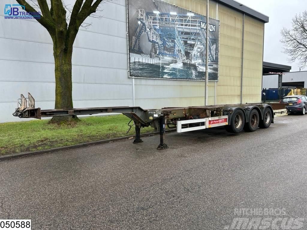 Pacton Container 10,20,30,40, 45 FT, 2x Extendable Containerauflieger