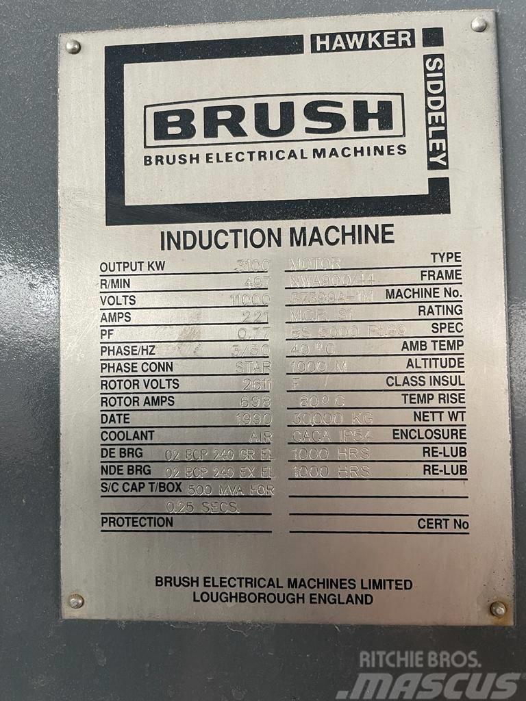  Brush 3100kW Motor Motoren und Getriebe