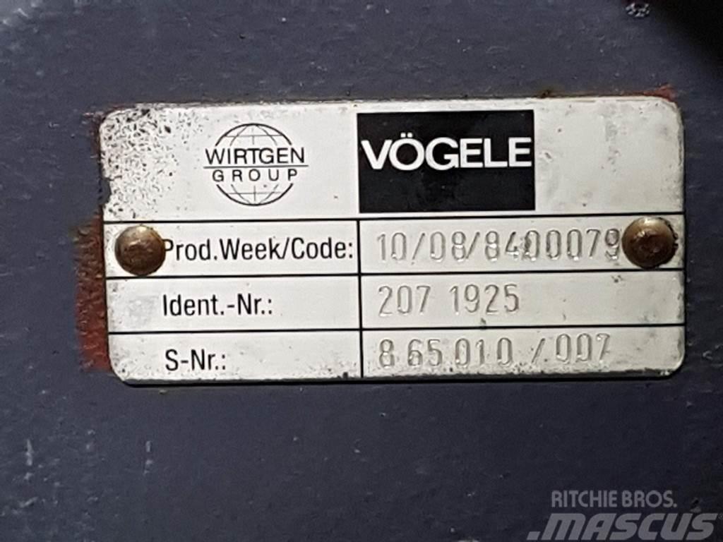 Vögele 2071925 - Transmission/Getriebe/Transmissiebak Getriebe