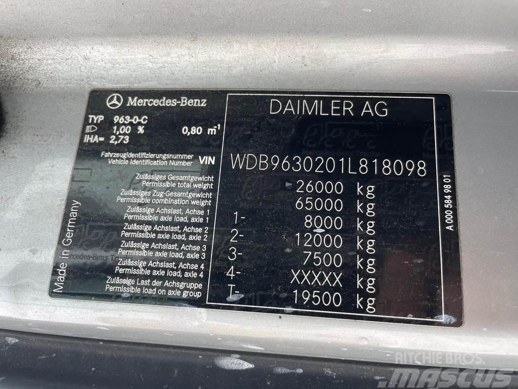 Mercedes-Benz Actros 2551 6x2*4 EURO5 + RETARDER Wechselfahrgestell