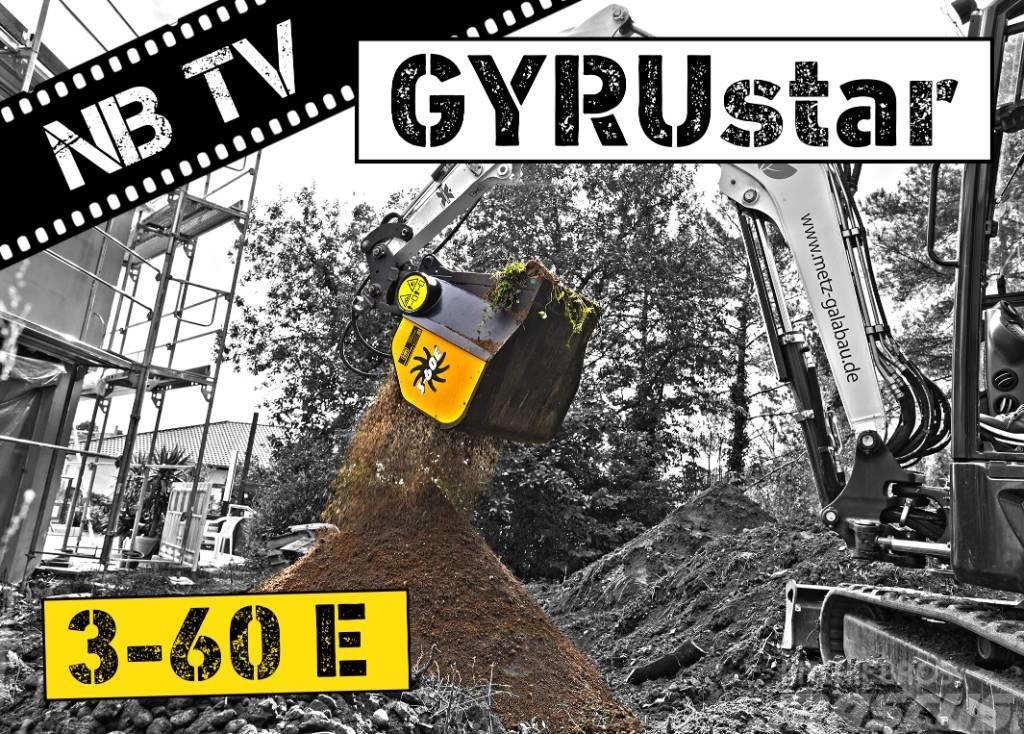 Gyru-Star 3-60E | Schaufelseparator Minibagger Siebschaufeln