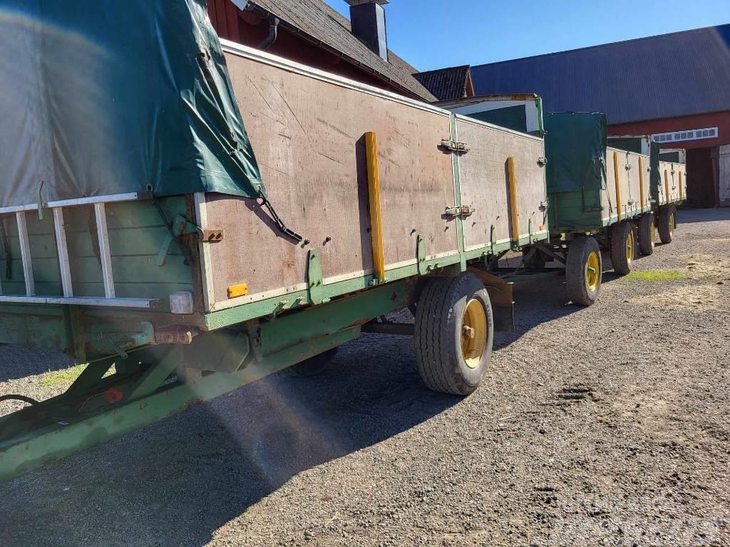  SLMA  Vagn ekipage 3 x 10 ton Getreideanhänger