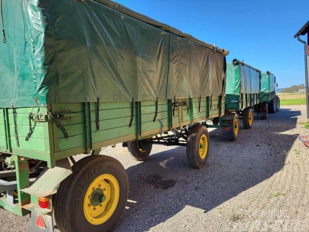  SLMA  Vagn ekipage 3 x 10 ton Getreideanhänger