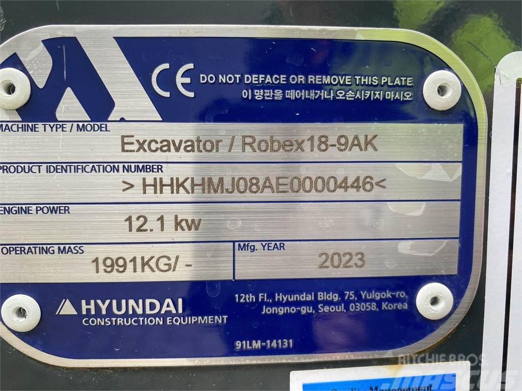 Hyundai R18-9AK Mobilbagger