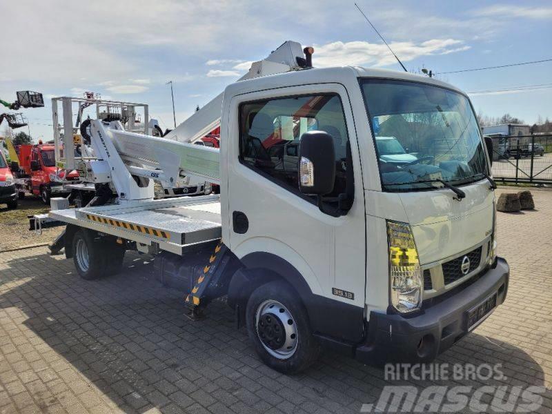 Nissan Cabstar NT400 Multitel HX195 - 20 m bucket truck boom lift LKW-Arbeitsbühnen