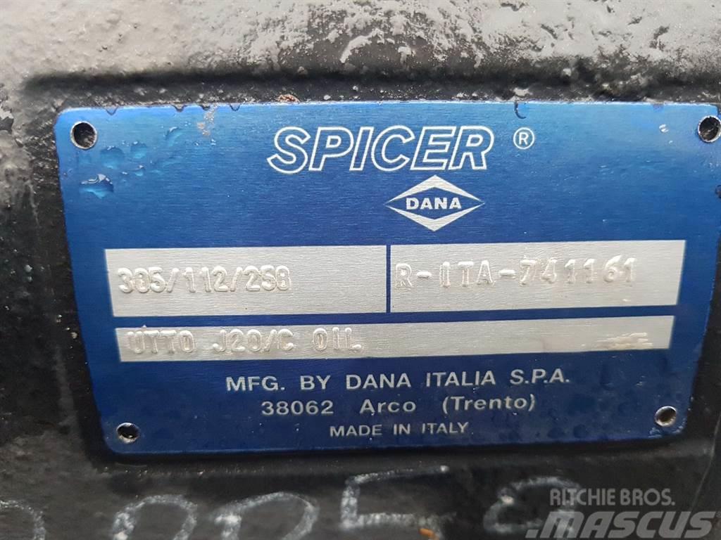 Fantuzzi SF60-EF1200-Spicer Dana 305/112/258-Axle/Achse/As LKW-Achsen