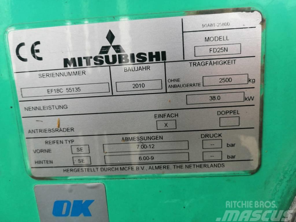 Mitsubishi FD25N Diesel Stapler