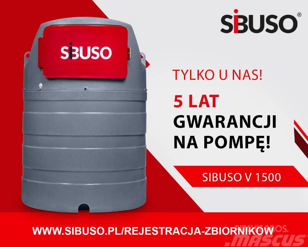 Sibuso 1500L zbiornik dwupłaszczowy Diesel Lagertanks