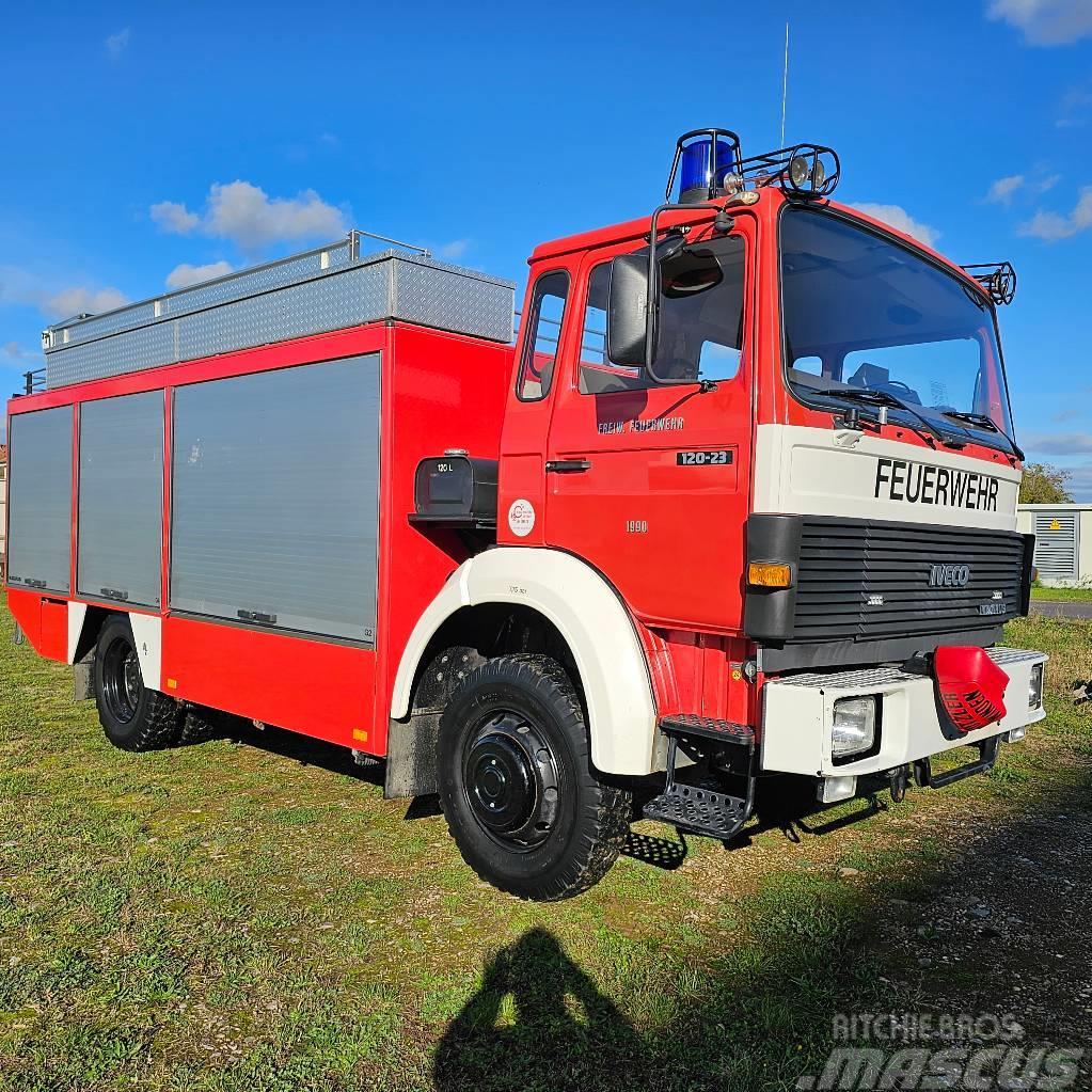 Iveco 120-23 RW2 Feuerwehr V8 4x4 Kommunal-Sonderfahrzeuge