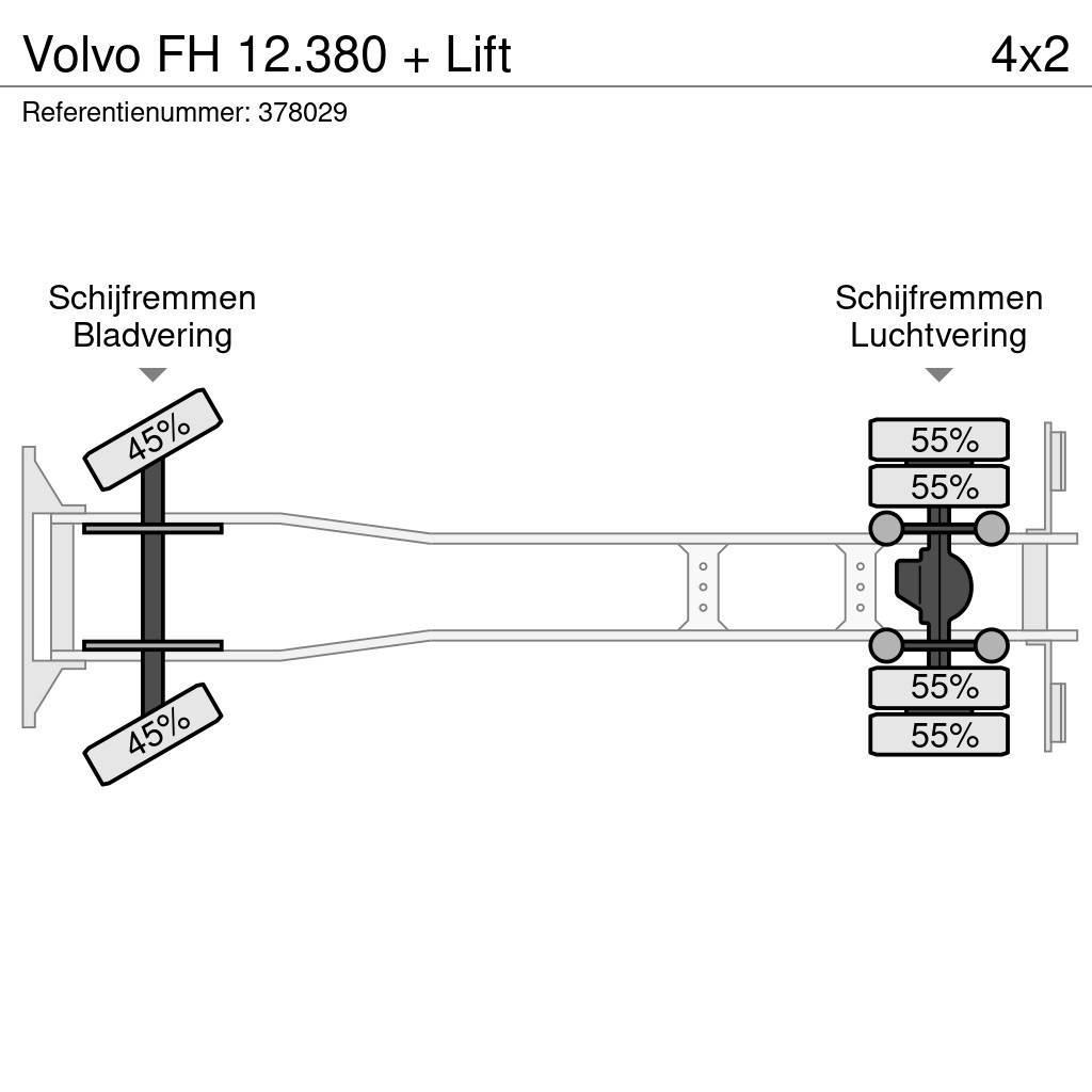 Volvo FH 12.380 + Lift Tiertransporter
