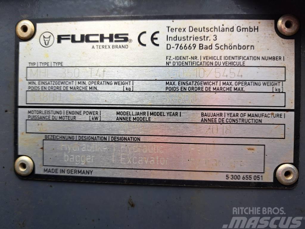 Fuchs MHL350F Materialumschlag