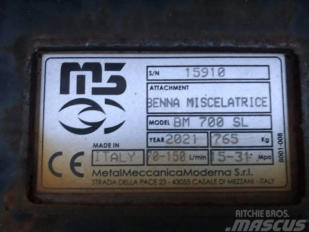 Magni CONCRETE MIXER BM 700 SL Andere Ausstattung und Zubehör