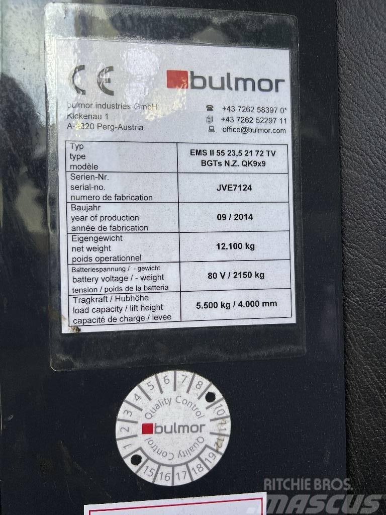 Bulmor EMS II 55.50/23,5-21/74 Mehrwege Stapler Seitenstapler