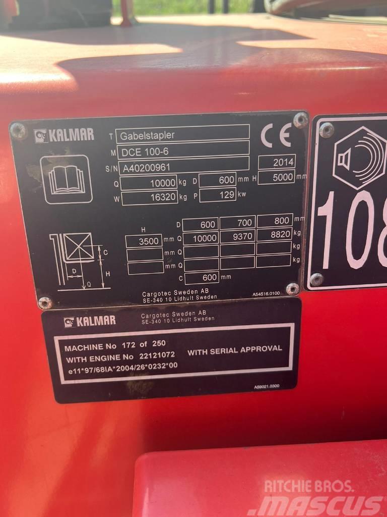 Kalmar DCE100-6 Diesel Stapler