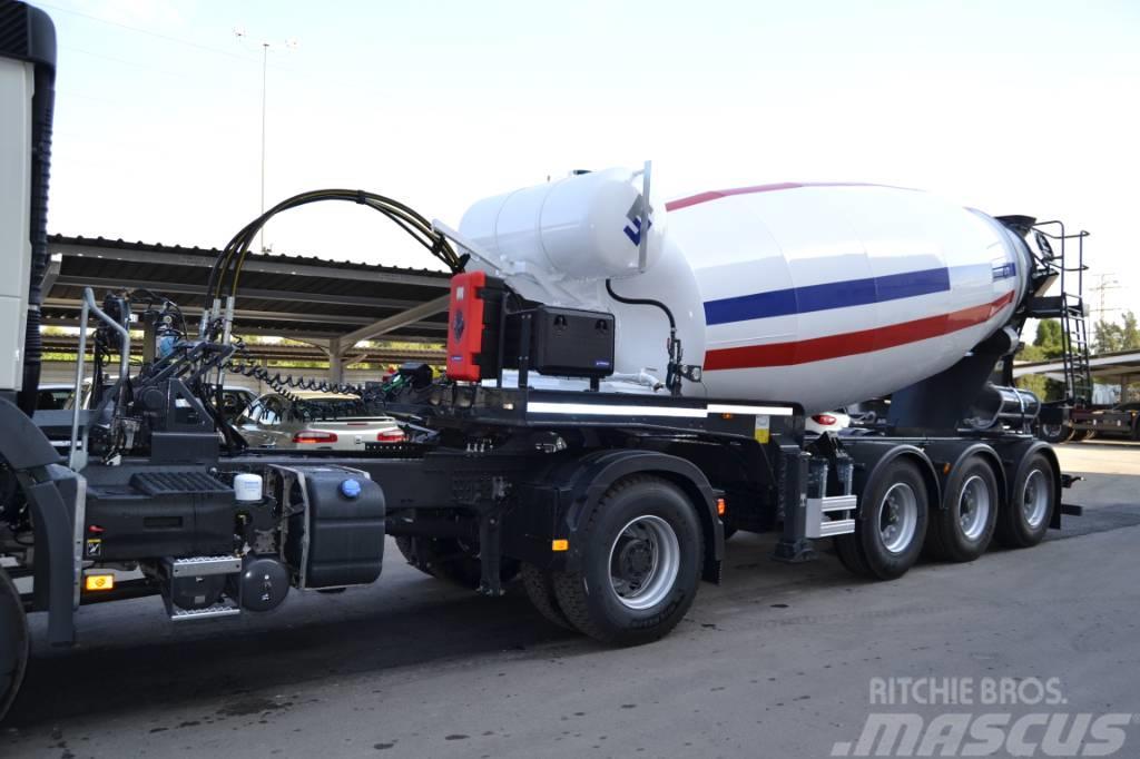 Frumecar Betonmixer semi-trailer mixer (10 - 13 m³) Beton-Mischfahrzeuge