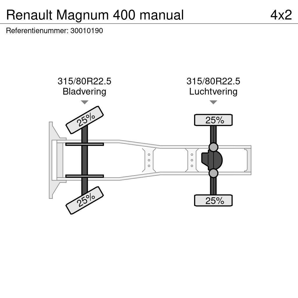 Renault Magnum 400 manual Sattelzugmaschinen