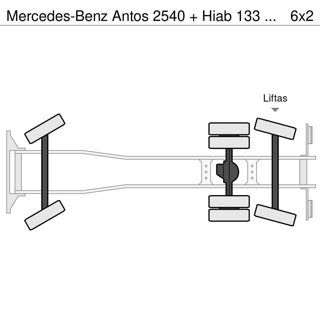 Mercedes-Benz Antos 2540 + Hiab 133 K Pro Hipro All-Terrain-Krane