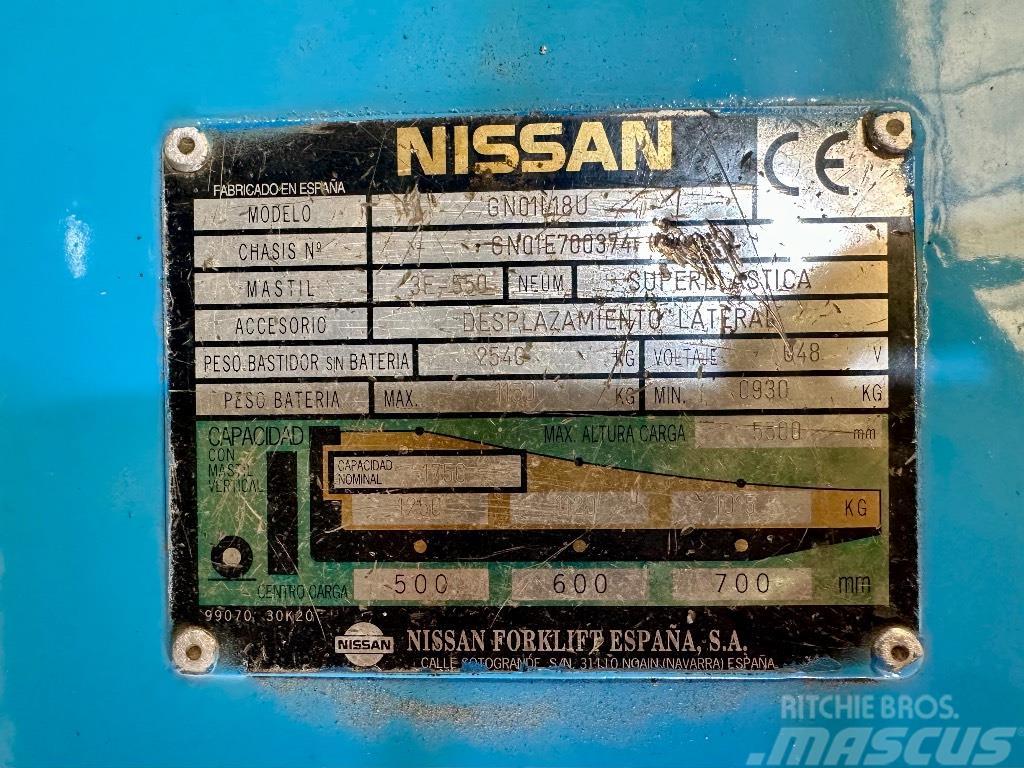 Nissan Gn01L18U Elektro Stapler