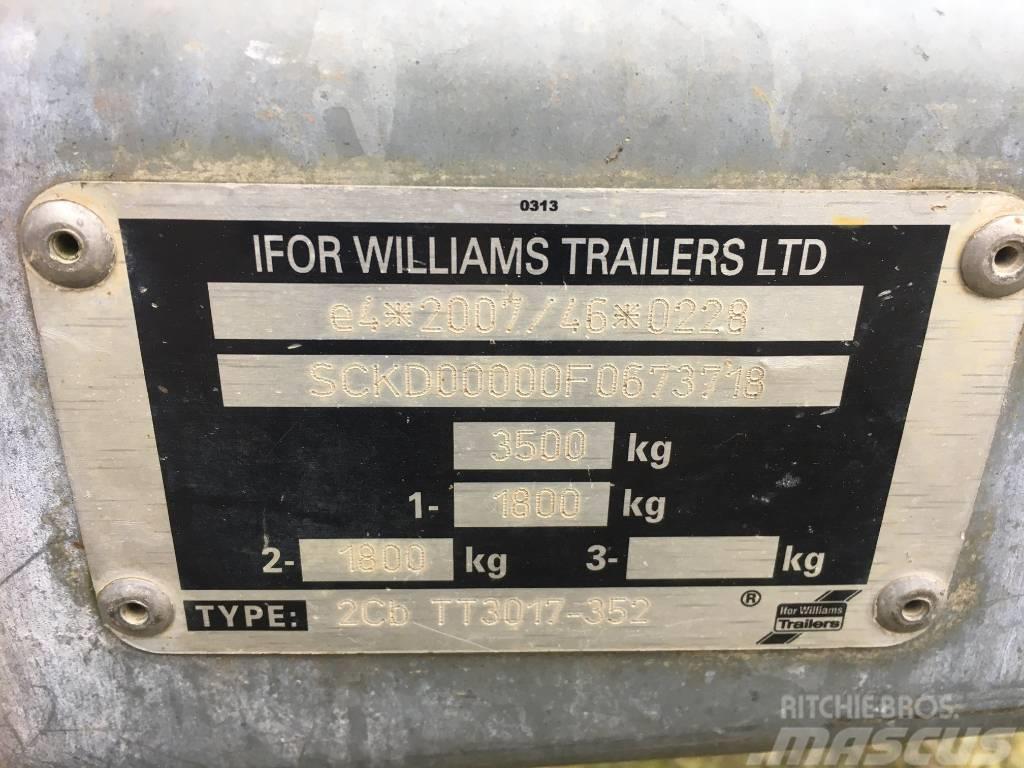 Ifor Williams TT3017 Tipper Trailer Kippanhänger