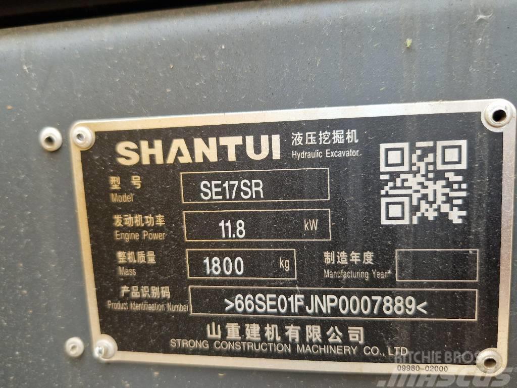 Shantui SE17SR Minibagger < 7t