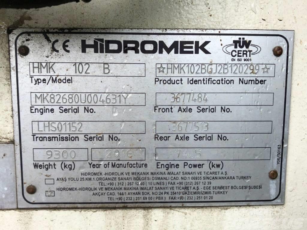 Hidromek HMK 102B Baggerlader