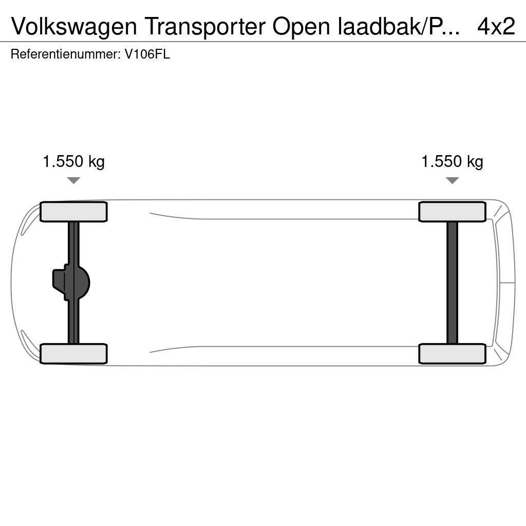 Volkswagen Transporter Open laadbak/PICK-UP!! 1ste eigenaar! Pickup/Pritschenwagen