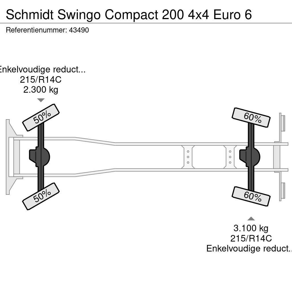 Schmidt Swingo Compact 200 4x4 Euro 6 Kehrmaschine