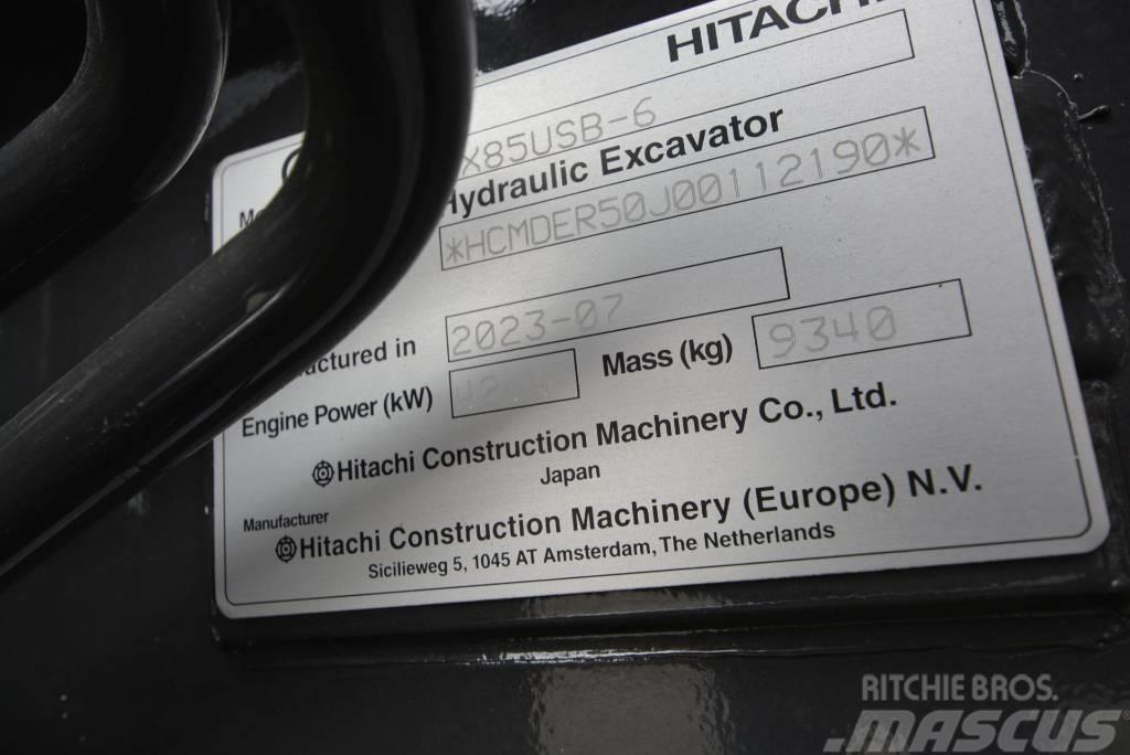 Hitachi ZX 85 USB-6 Midibagger  7t - 12t