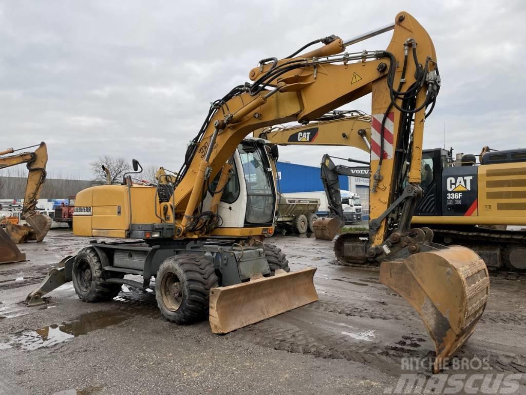 Liebherr A314 All hydr. lines 3 buckets SW 33- 30 Km/h Mobilbagger