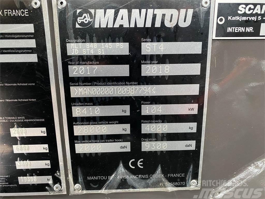 Manitou MLT840-145PS ELITE Teleskoplader für Landwirtschaft