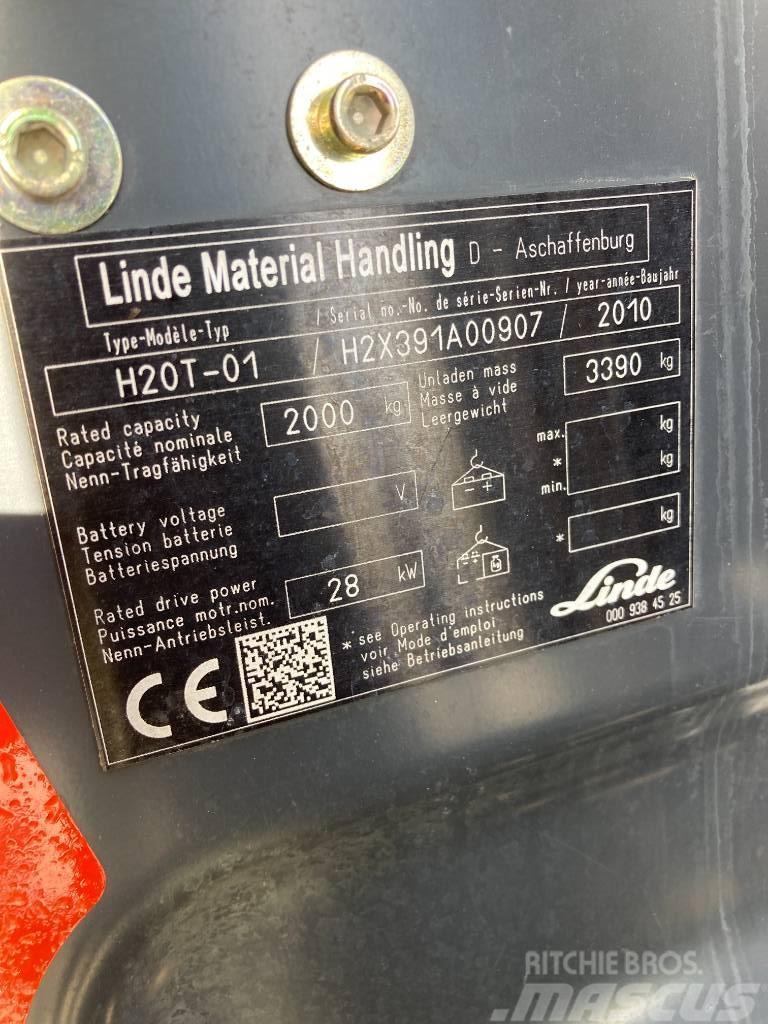 Linde H20T/391 Gas Stapler