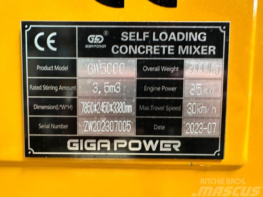  Giga power 5000 Beton-Mischfahrzeuge