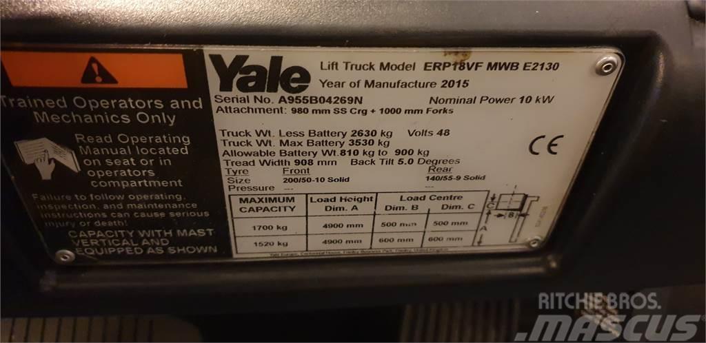 Yale ERP18VF MWB Elektro Stapler