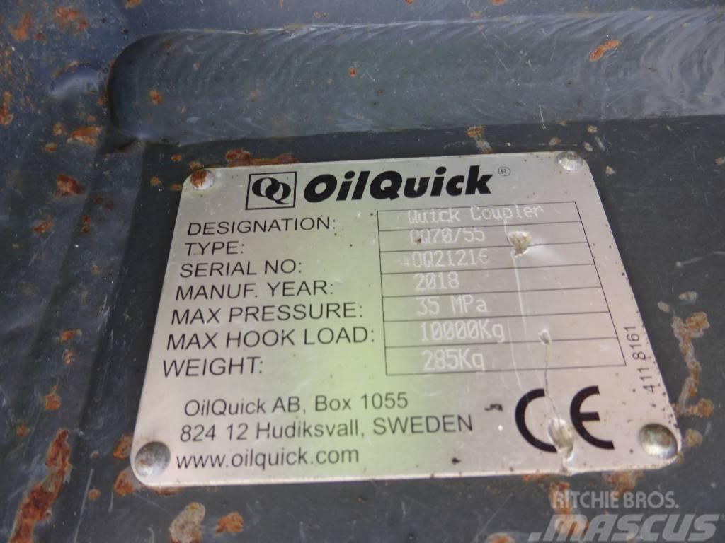 JCB 220X mit Oilquick OQ70/55 Raupenbagger