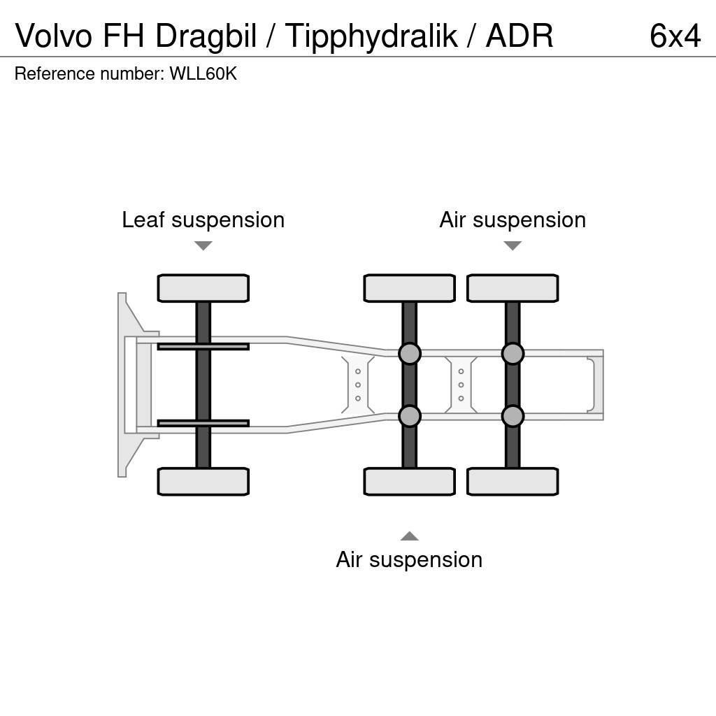 Volvo FH Dragbil / Tipphydralik / ADR Sattelzugmaschinen