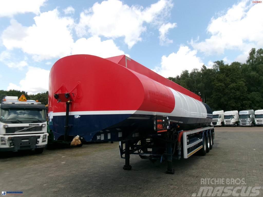  Lakeland Fuel tank alu 42.8 m3 / 6 comp + pump Tankauflieger