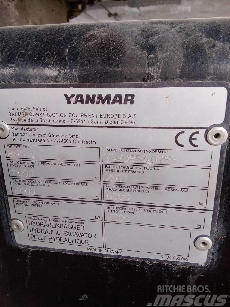 Yanmar B95W Mobilbagger