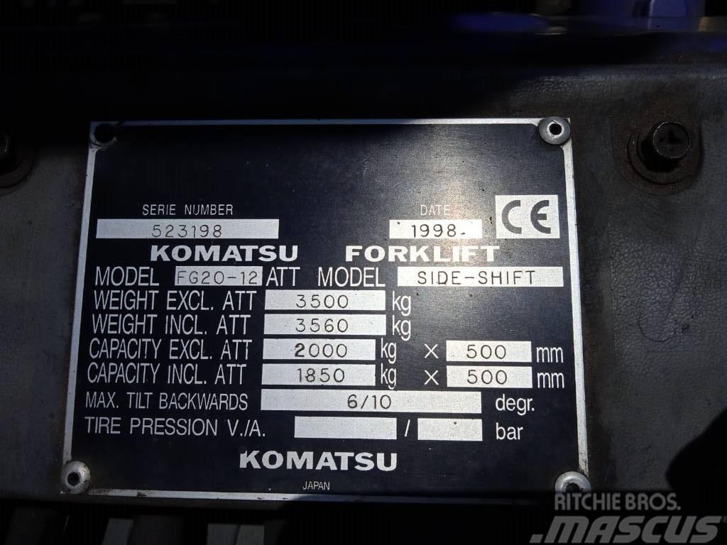Komatsu FG20-12 Gas Stapler