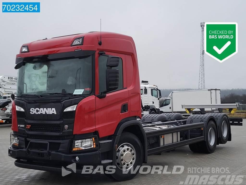 Scania P280 6X2 NEW chassis Standklima Liftachse Euro 5 Wechselfahrgestell