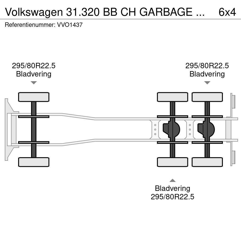 Volkswagen 31.320 BB CH GARBAGE COLLECTOR (2 units) Müllwagen