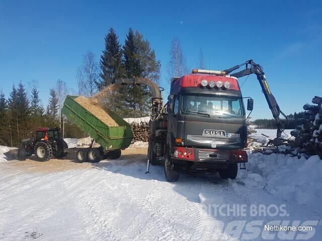 Heinola 1310 RML -Chipper:  SISU 18/630 6x4 -Truck Holzhäcksler