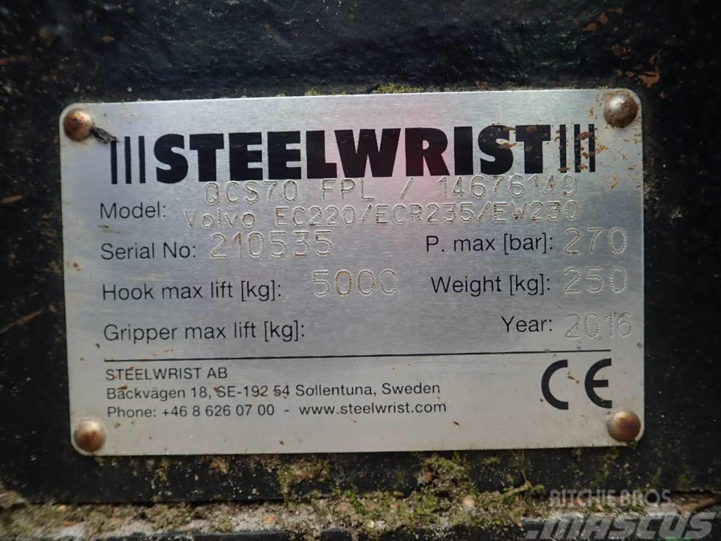 Steelwrist hydr. Schnellwechsler S70 mit Lasthaken passend fü Schnellwechsler