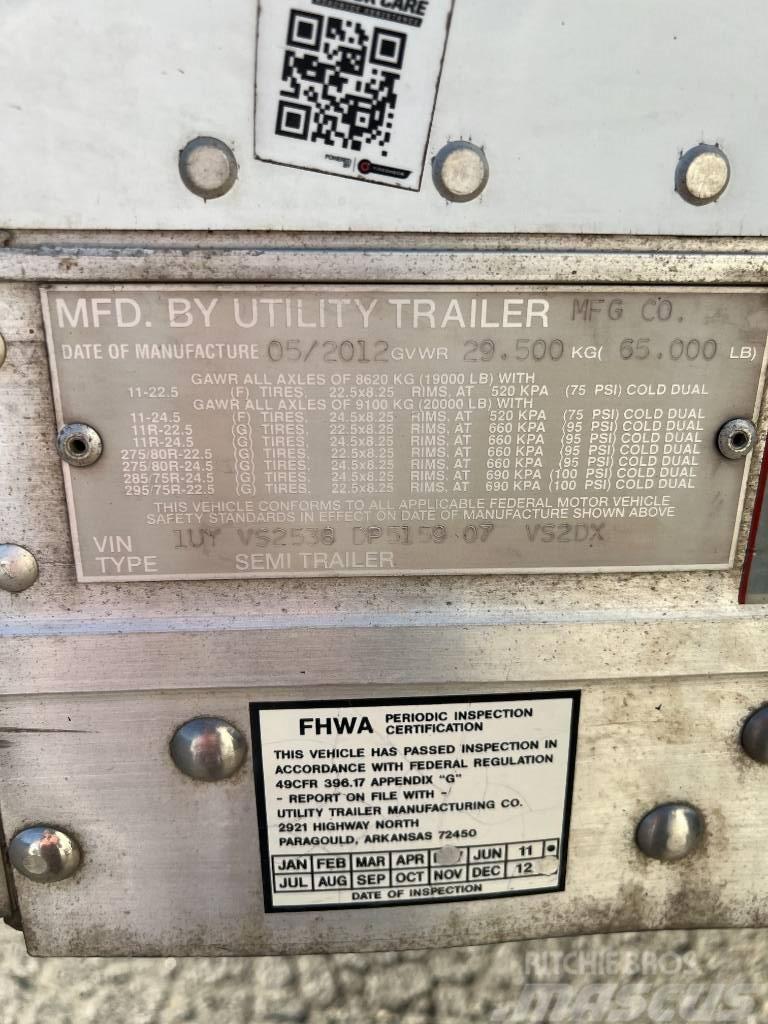 Utility 4000D-X Anhänger-Kastenaufbau