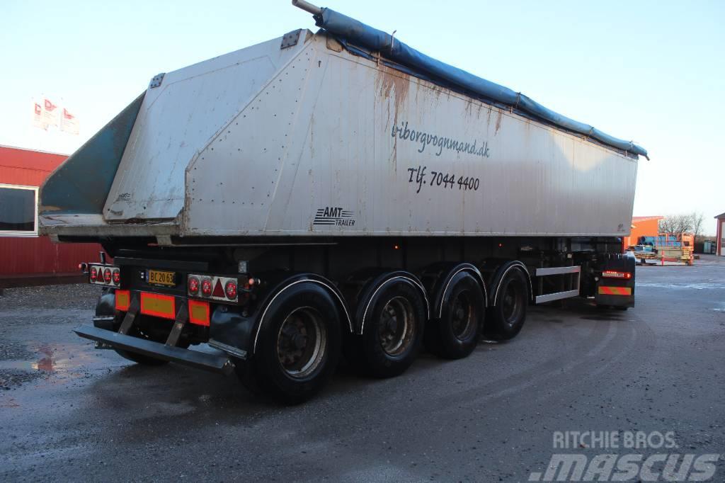 AMT TG400 tip trailer 40m3 Plast/bund & Sider Kippladerauflieger
