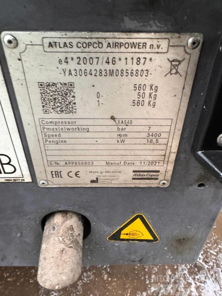 Atlas Copco XAS48 Kompressoren