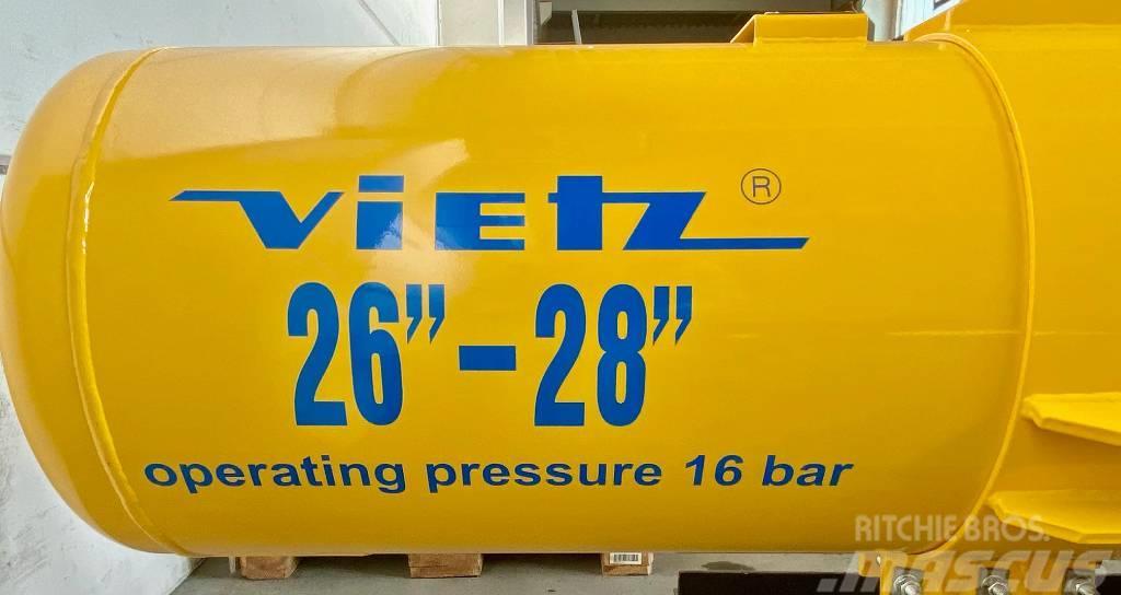 Vietz IPLC/RIZ 26"-28" Internal Clamp, Pneumatic Pipeline Ausrüstung